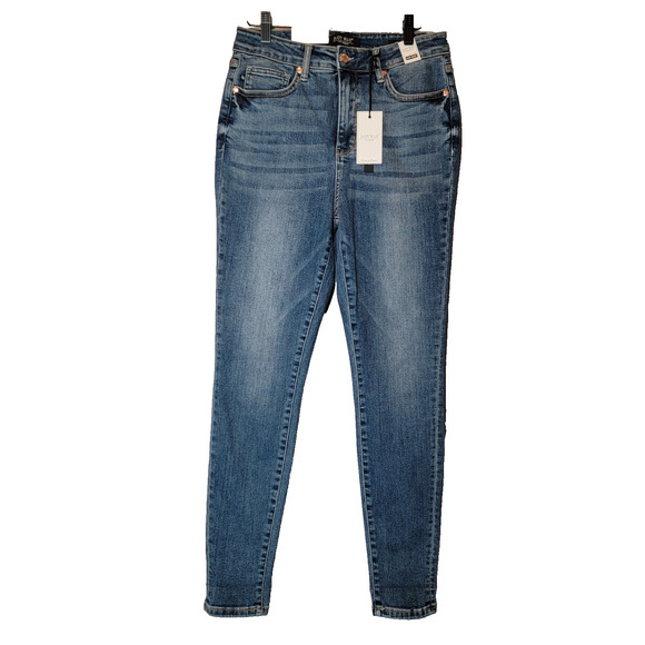 Judy Blue High Waist Tummy Control Top Skinny Jeans Womens 9/29 Stretch NEW NWT - Picture 1 of 12